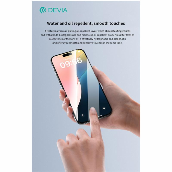 Deví ochranné sklo Van Series Anti-Static pro iPhone 16/1...