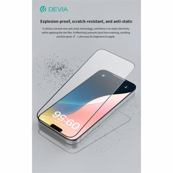 Deví ochranné sklo Star Series pro iPhone 16 Pro Max - Bl...