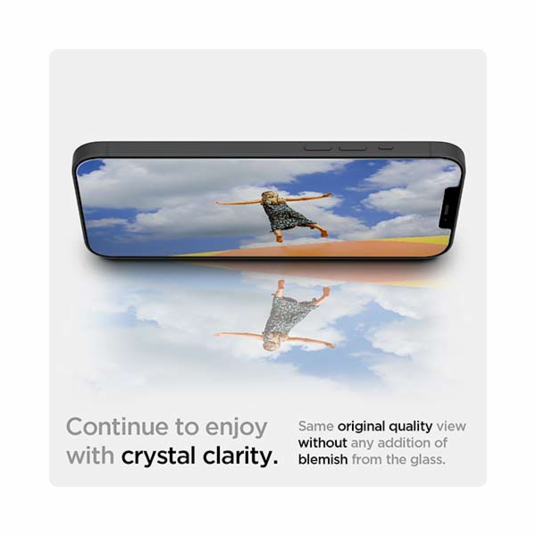 Spigen ochranné sklo GLAS.tR Slim HD pro iPhone 12 mini -...