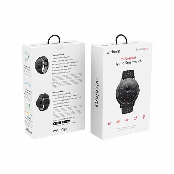 Withings Steel HR Sport (40mm) - Black