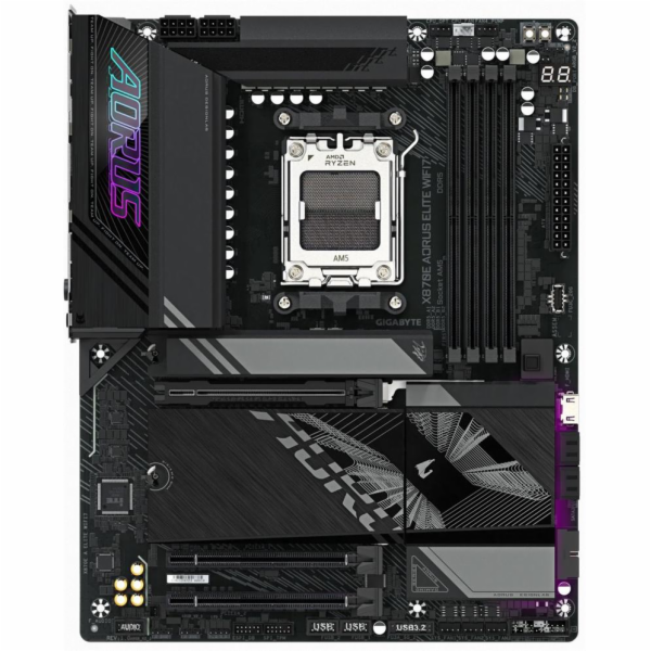 Gigabyte AORUS X870E ELITE WIFI7, AMD X870E, AM5, 4xDDR5,...