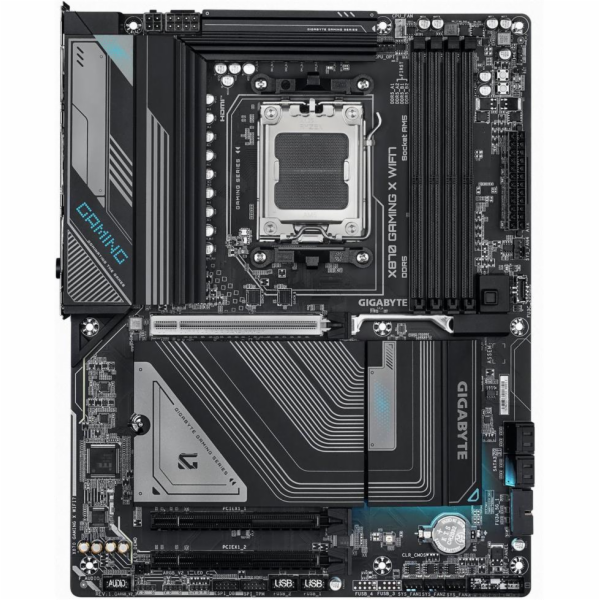 Gigabyte X870 GAMING X WIFI7, AMD X870, AM5, 4xDDR5, ATX