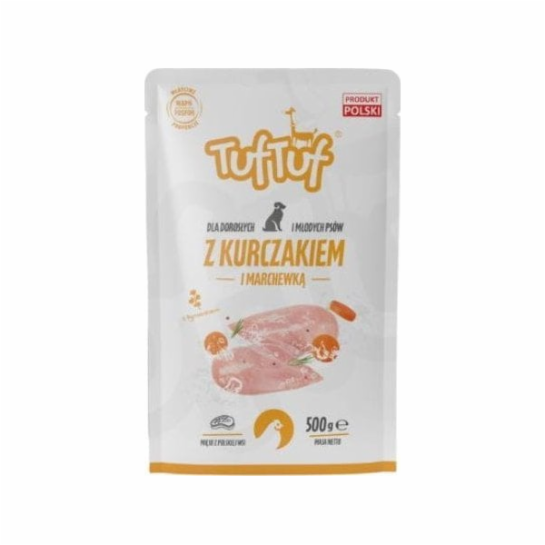 TUF TUF with chicken and carrot - vlhké krmivo pro psy - ...