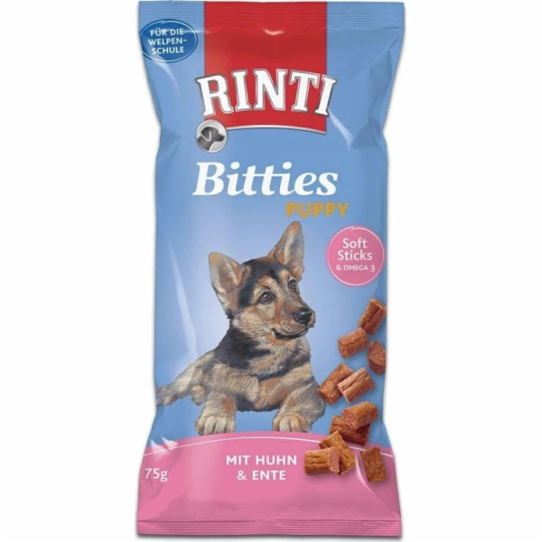 RINTI Bitties Puppy Chicken with duck - pamlsek pro psa -...