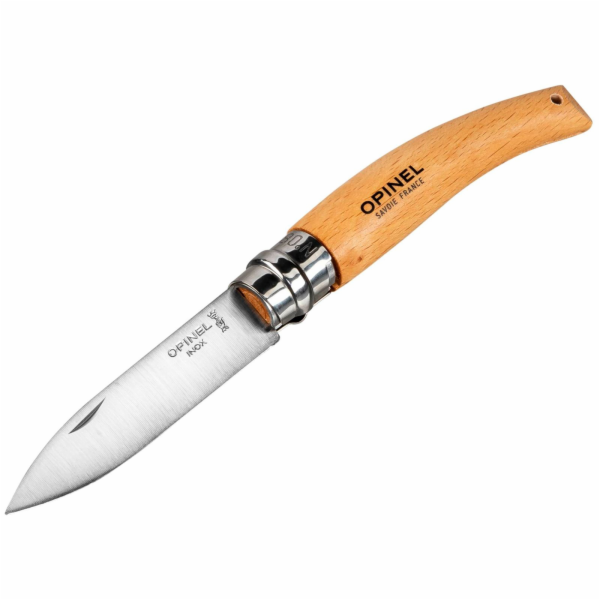 Opinel zahradnicky nuz c.08 zaviraci s drevenou rukojeti