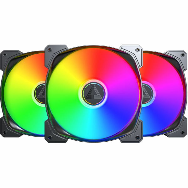 Montech HP140 ARGB PWM 140x140x25, skříňový ventilátor
