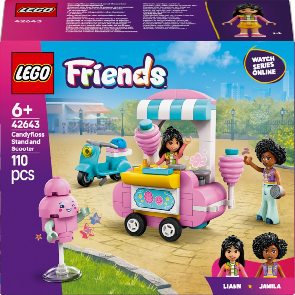 Stavebnice LEGO 42643 Friends stojan na cukrovou vatu