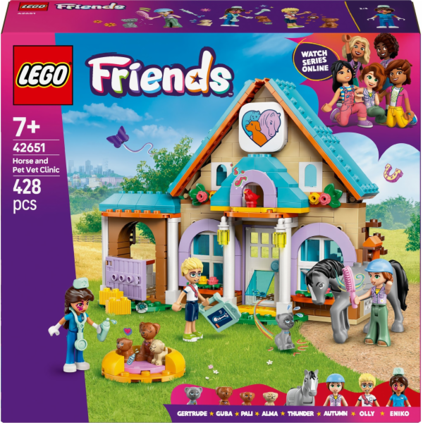 Stavebnice LEGO 42651 Friends Veterinární praxe pro koně ...