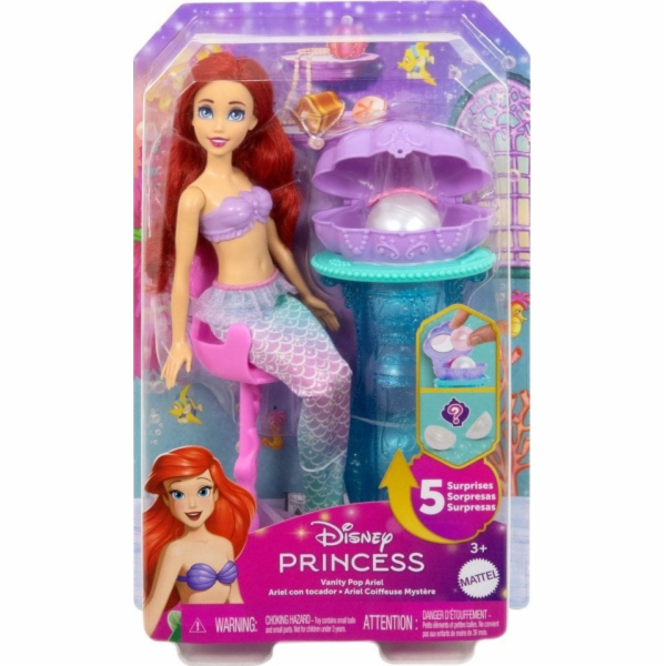 Mattel Disney panenka s překvapením princezny mořské panny
