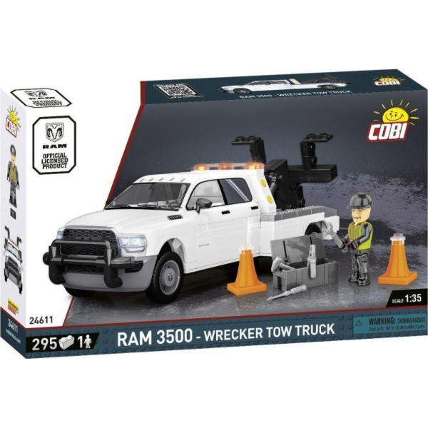COBI RAM 3500 - Vrakoviště odtahové vozidlo, stavebnice
