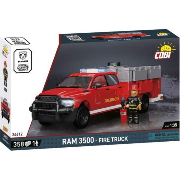 COBI RAM 3500 Hasičské auto, stavebnice