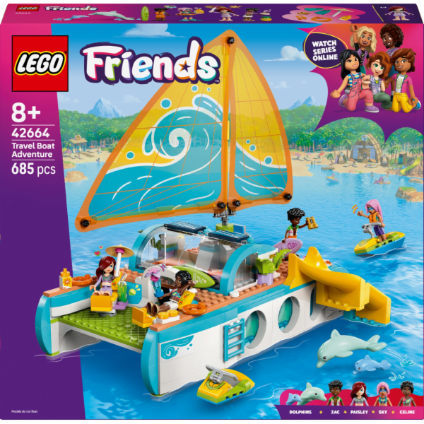 LEGO FRIENDS 42664 Dobrodružství s cestovní lodí