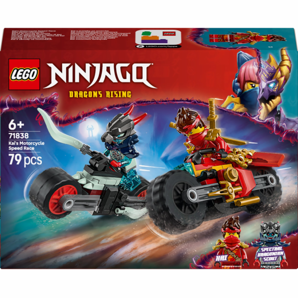 LEGO NINJAGO 71838 Kaiův motocyklový rychlostní závod