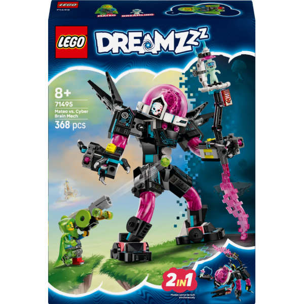 LEGO DREAMZZZ 71495 Mateo vs. Kybernetický mozek Mech