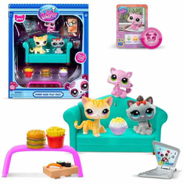 Littlest Pet Shop Hrací sada DINER DASH