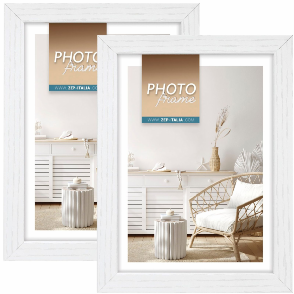 2x1 ZEP Vivan 3 bílá 15x20 dřevo V33683