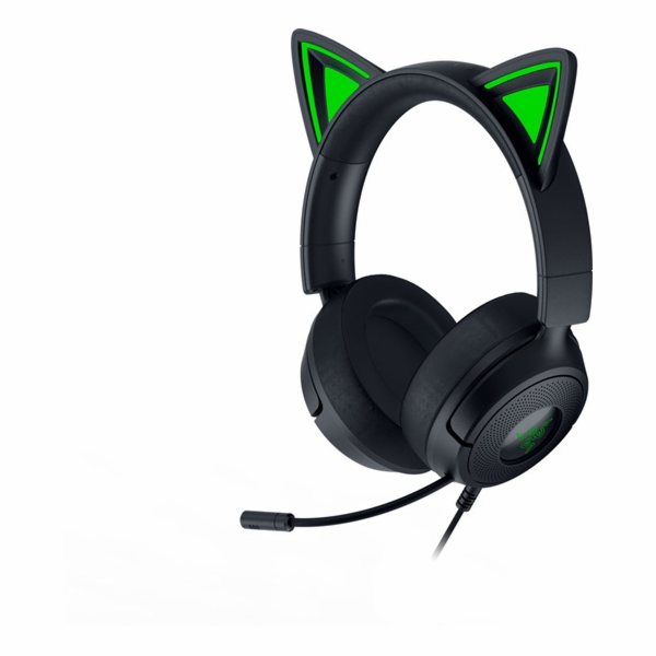 Razer Kraken Kitty V3 X Black (schwarz/grün, 3,5-mm-Klink...
