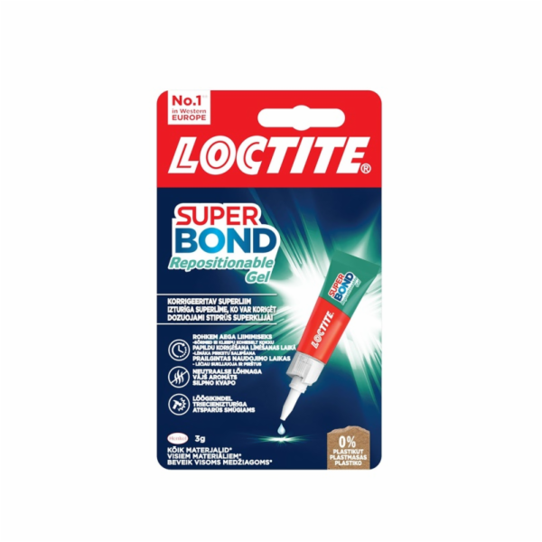 Kontaktní lepidlo Loctite Super Bond Pure Gel 3 g
