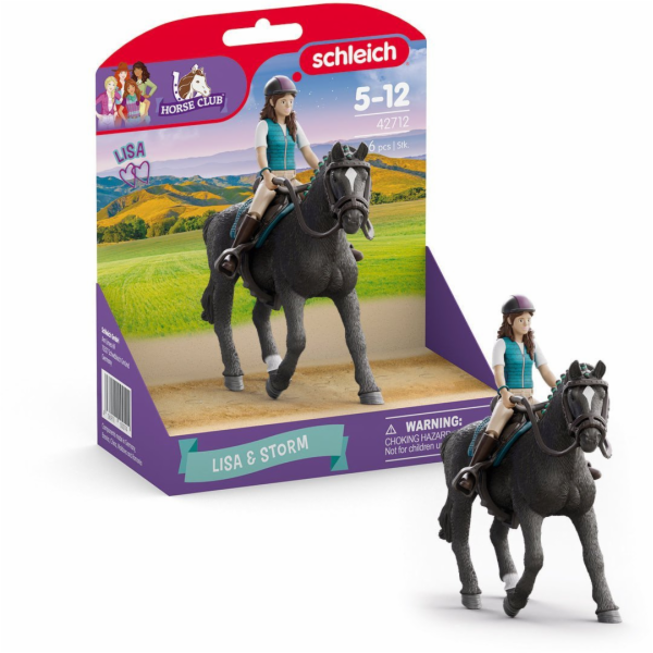 Schleich Horse Club Lisa & Storm, figurka na hraní
