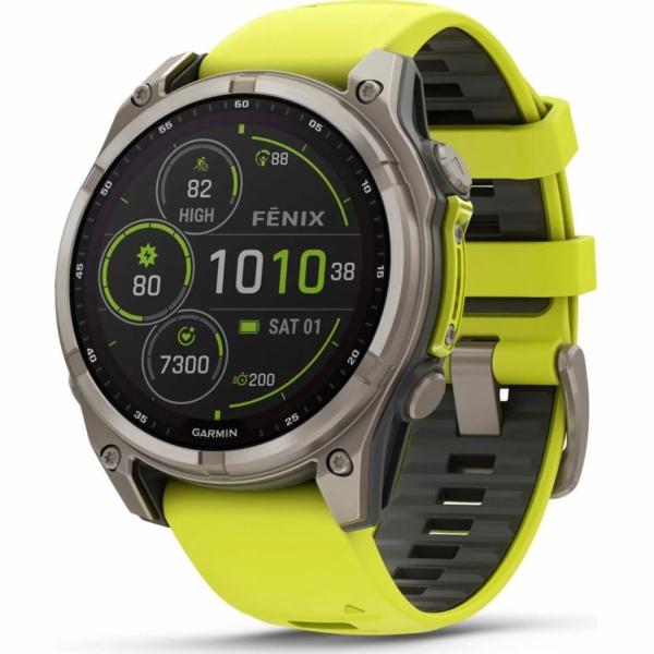 Garmin fenix 8 3,3 cm (1.3") 47 mm Digitální 260 x 260 px...