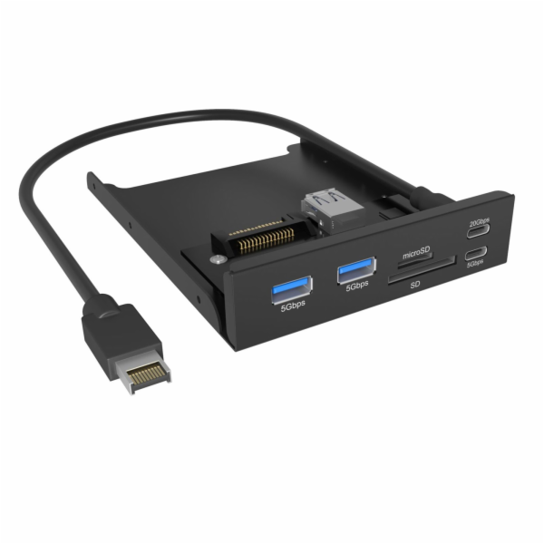 ICY BOX IB-HUB1419-i3 Front panel for 3.5  bay