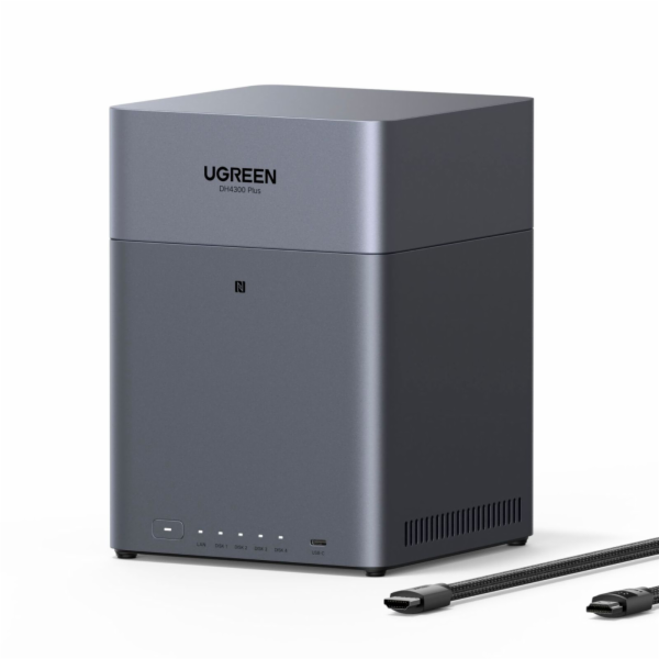 UGREEN 4-Bay Network Attached Storage DH4300 Plus EU Disk...