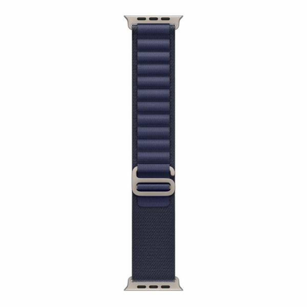 Apple Watch 49mm Navy Alpine Loop - Small - Natural Titan...