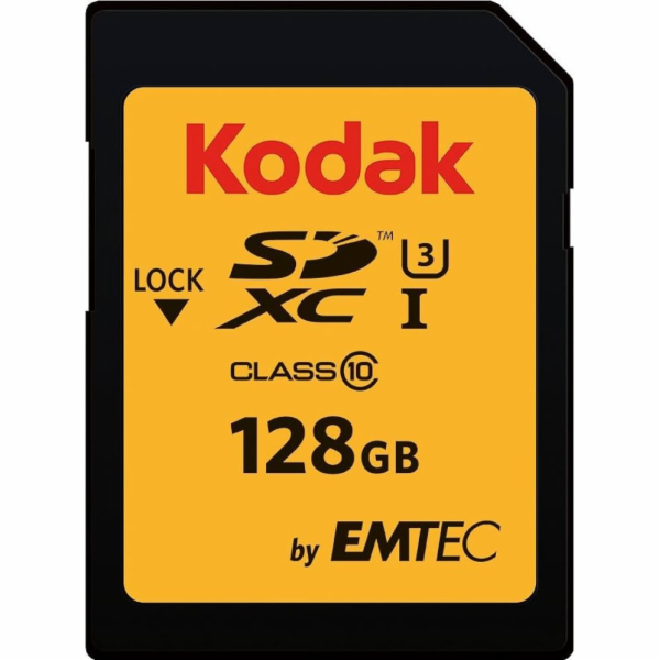 Kodak SD 128GB UHS-I U3 V30 Ultra Performance EKMSD128GXC...