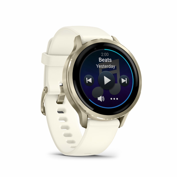 GARMIN VENU 4, Smart hodinky, Beige/Lunar Gold 41