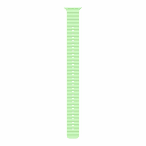 Apple Watch 49mm Neon Green Ocean Band Extension - Black ...
