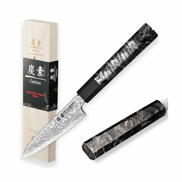Nůž Dellinger Malý loupací Paring 105 mm Carbon Fiber Oct...