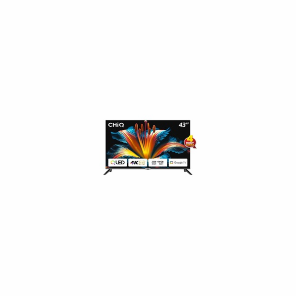 CHiQ L43QST TV 43", FHD, QLED, ultratenká, Android14, Dol...
