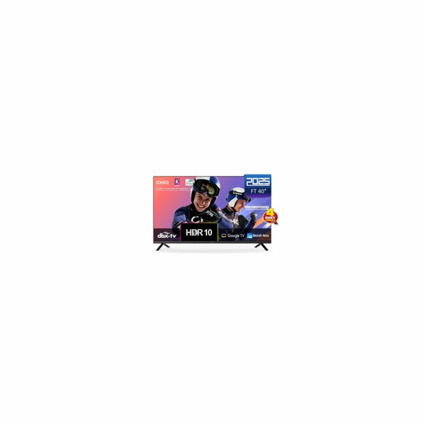 CHiQ L40FT TV 40", FHD, smart, Google TV, dbx-tv, Dolby A...