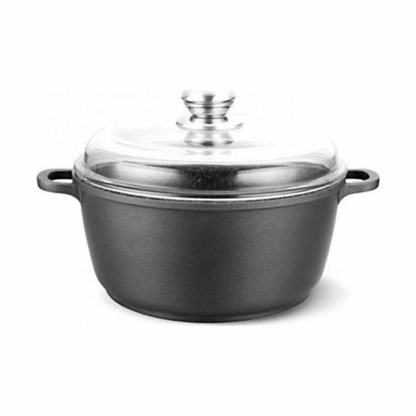 Maestro MR-4616C Hrnec s poklicí 16 cm 1 l Černý