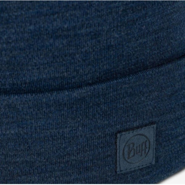 BUFF MERINO HEAVYWEIGHT BEANIE SOLID NIGHT BLUE čepice