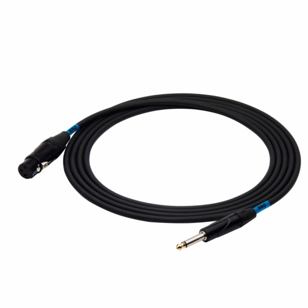 SSQ Cable XZJM5 - kabel jack mono - XLR samice, 5 metrů