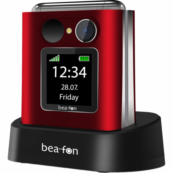 Bea-Fon Fold 10 2G rot- silber