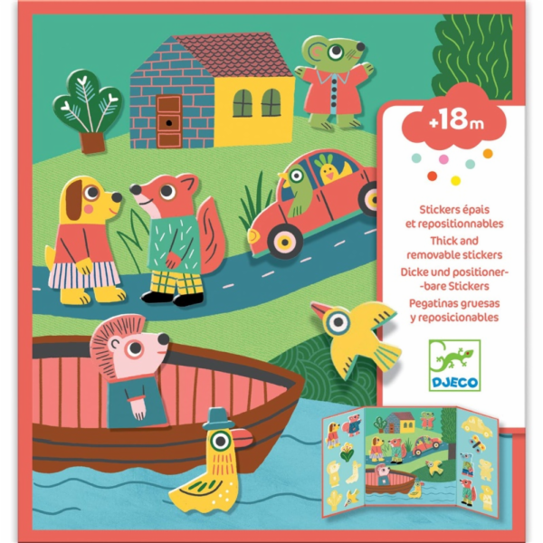Samolepky Djeco Animals