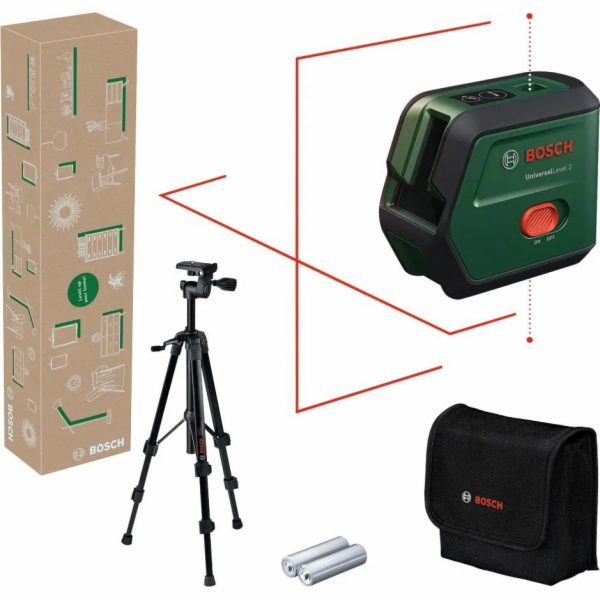 Bosch Cross Line Laser UniversalLevel 2 UNI Set