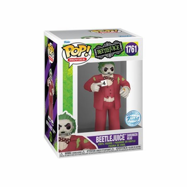  POP! Movies: Beetlejuice Shrunken Head (Beetlejuice) Spe...