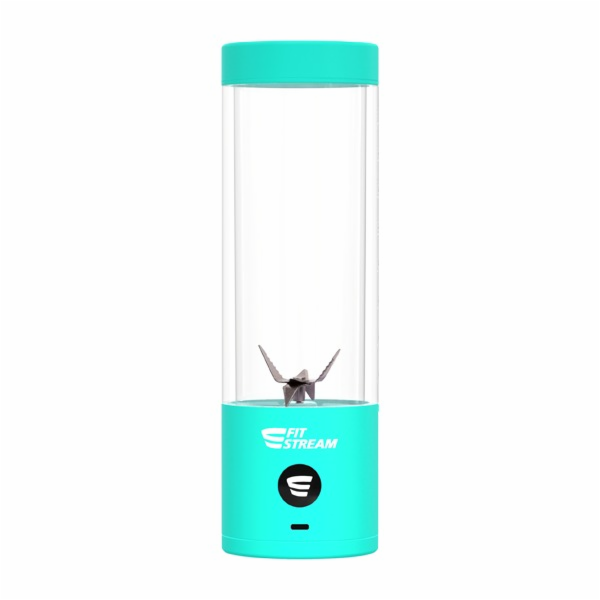 FitStream Pro Mint , přenosný, USB nabíjecí mixér