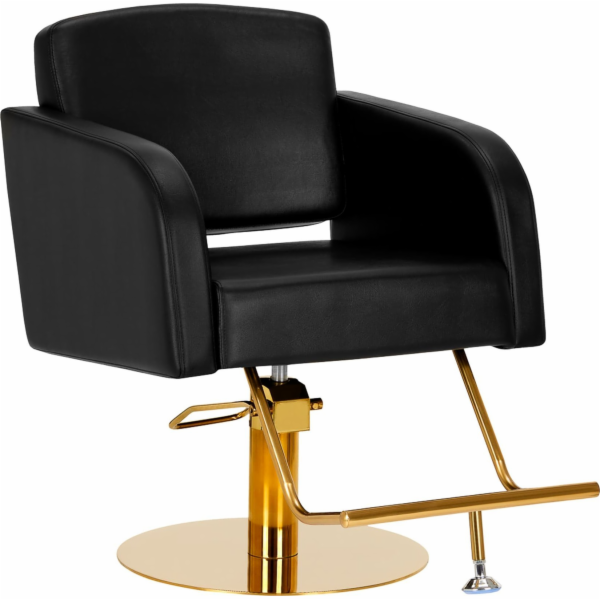 Activeshop Gabbiano kadeřnické křeslo Turin gold black