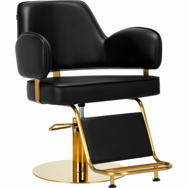 Activeshop Gabbiano Linz NQ kadeřnické křeslo zlato černá