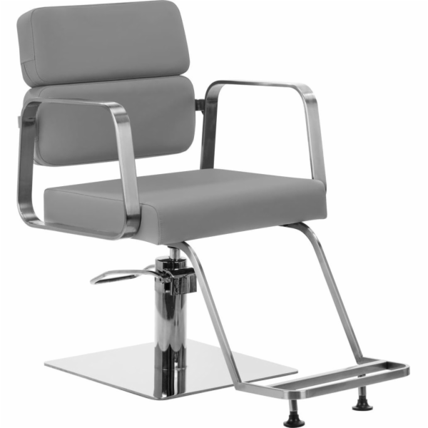 Activeshop Gabbiano Porto šedé kadeřnické křeslo sm
