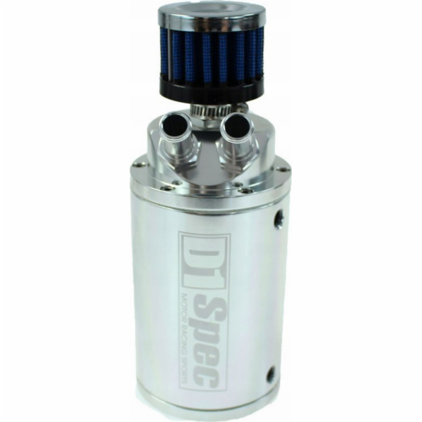 D1Spec Záchytná nádržka na olej D1Spec 15mm stříbrná + filtr