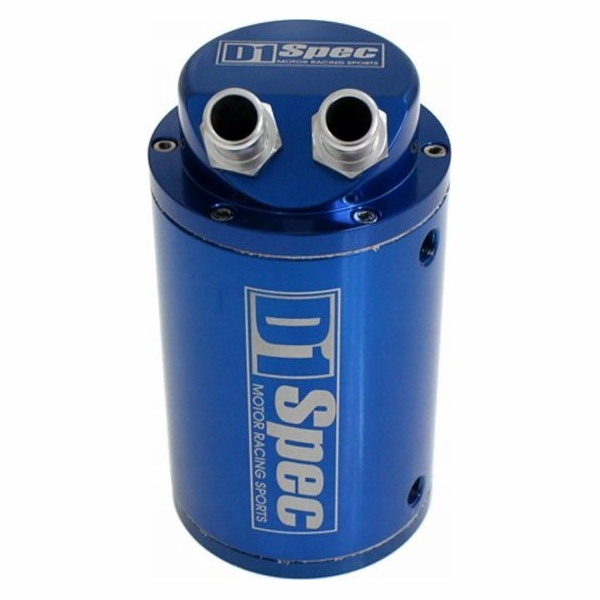 D1Spec Záchytná nádržka na olej D1Spec 15mm Modrá