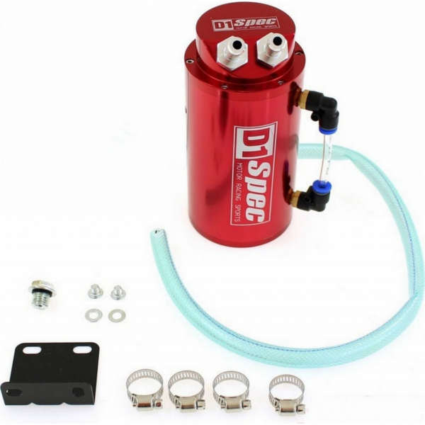 D1Spec Záchytná nádržka na olej D1Spec 9mm Červená