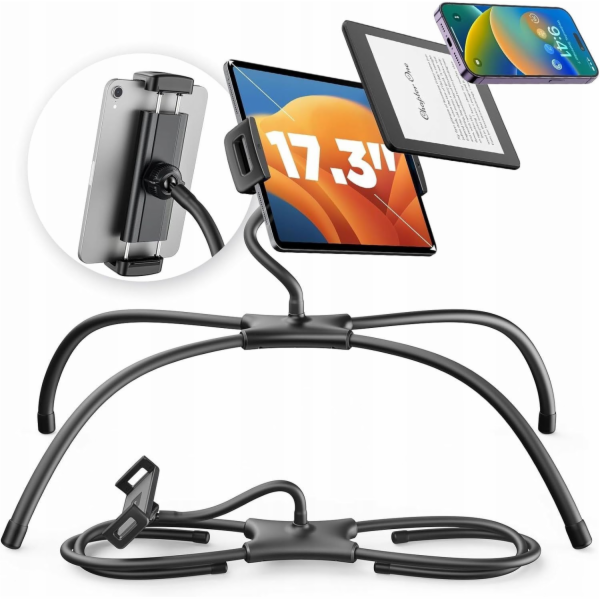 Skrzynkazdrewna Flexibilní stojan, stativ, tablet, telefo...