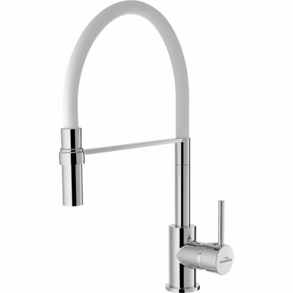 Invena Kuchyňská baterie Kameleon, stojací, bílá (BZ-29-L02)