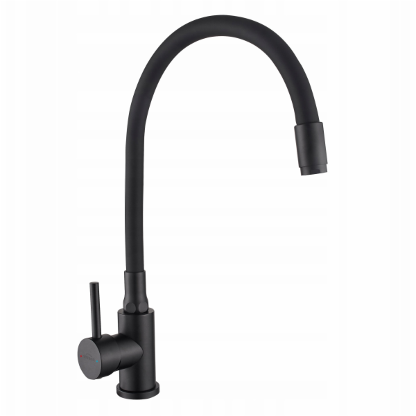 Invena Kuchyňská baterie Silva, černá BZ-86-004-L